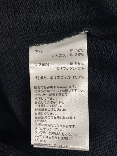 商品画像：various cross zip hoodie/ジップパーカー/M/コットン/BLK// 4