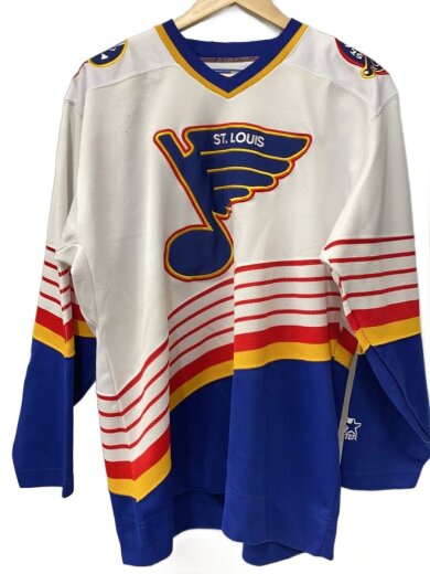 商品画像：トップス/M/ポリエステル/ST.LOUIS BLUES/ホッケーシャツ/90s// 1