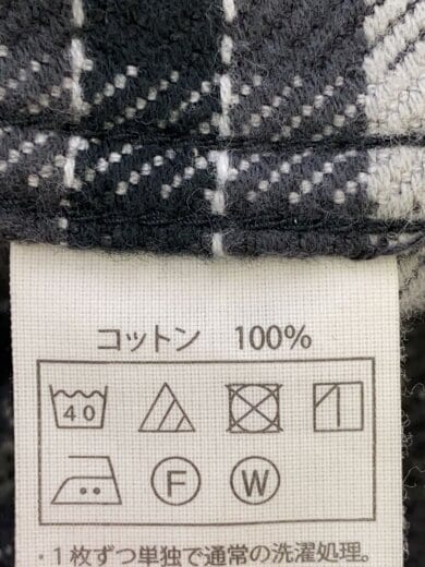 商品画像：Heavy Flannel Check Half Zip Pullover/ジャケット/L/コットン/GRY/チェック 4