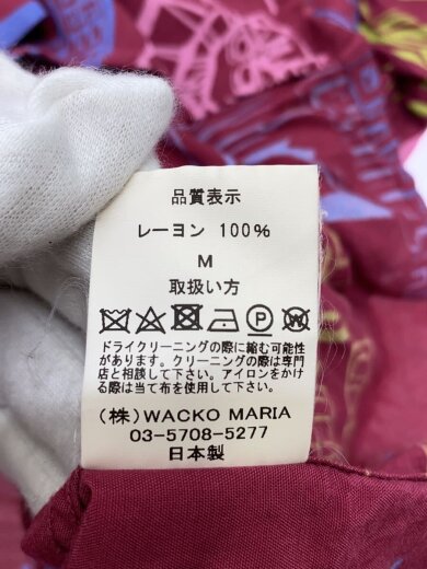 商品画像：アロハシャツ/M/レーヨン/PNK/総柄// 3