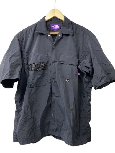 商品画像：FIELD H/S SHIRT_フィールドハーフスリーブシャツ/M/ナイロン/BLK/無地 1