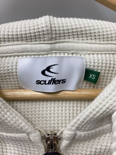 商品画像：SCUFFERS/ジップパーカー/XS/コットン/CRM/無地 3