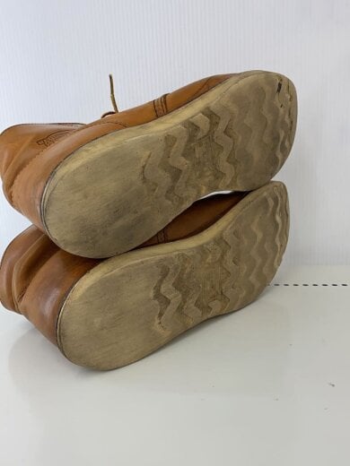 商品画像：レースアップブーツ/27.5cm/CML/レザー/9107/※ソール減り有り 4