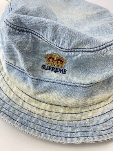 商品画像：バケットハット/M/コットン/IDG/メンズ/14aw/crown denim crusher 6