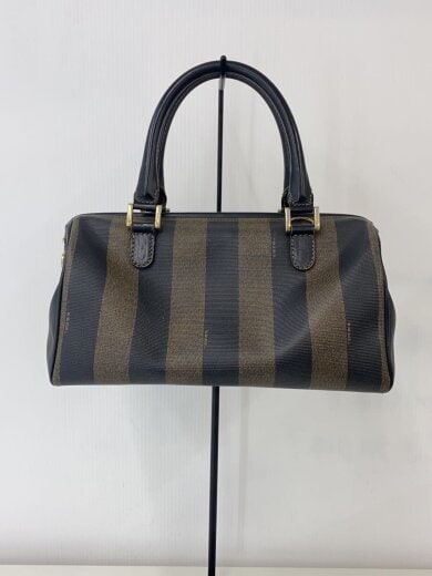 商品画像：バッグ/レザー/BRW/ストライプ 3