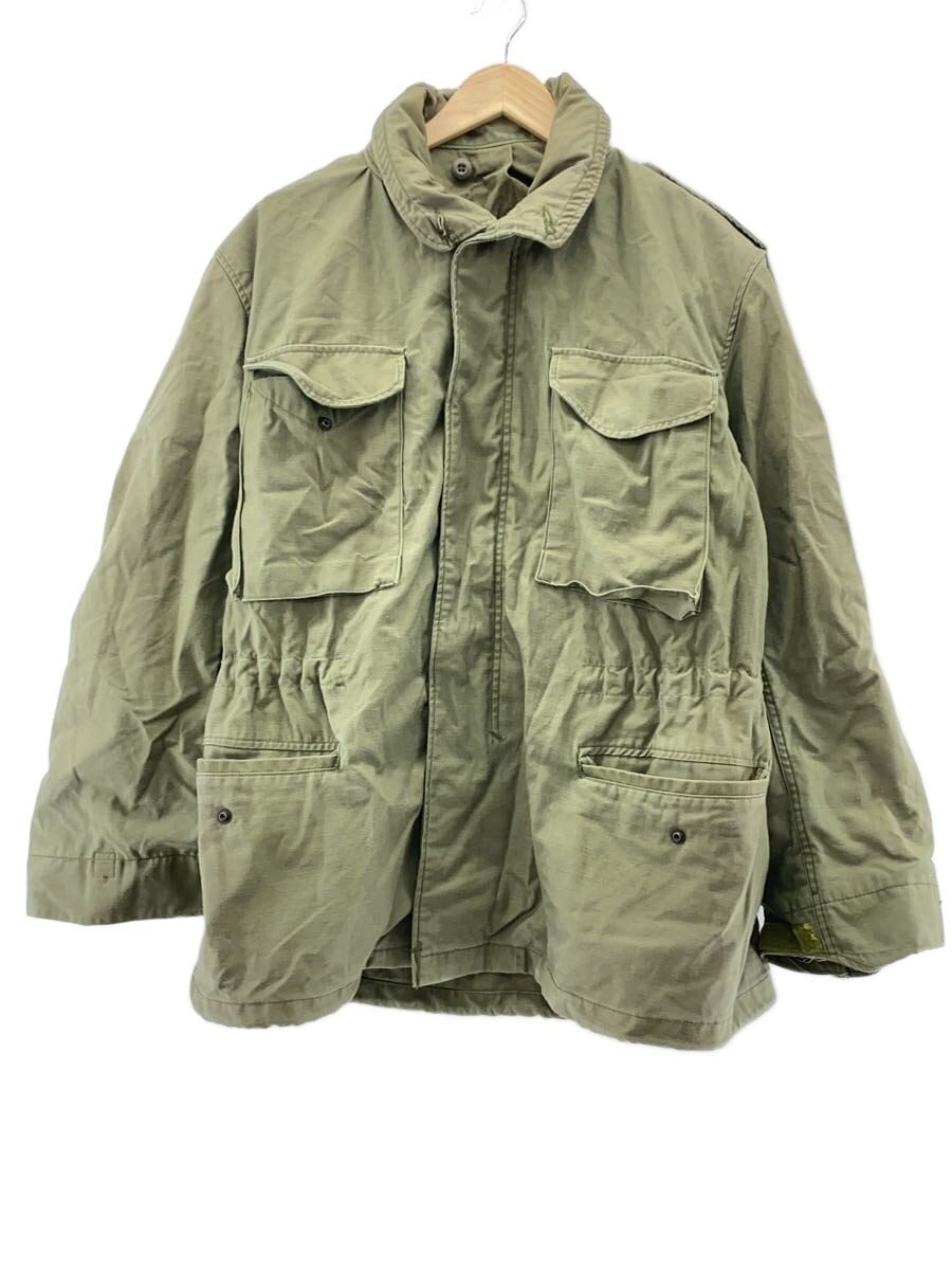 US.ARMY / ジャケット/M/コットン/GRN/m-65/フィールドジャケット/80S/タグズレ