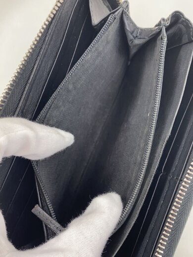 商品画像：長財布/レザー/BLK/メンズ 5