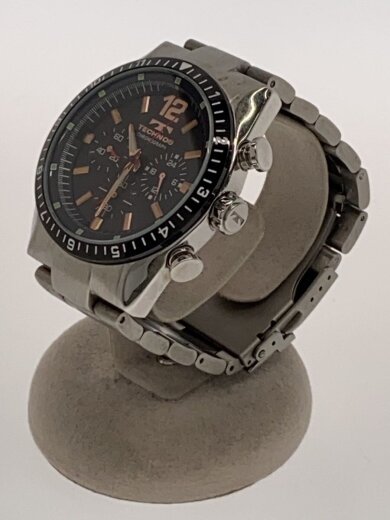 商品画像：クォーツ腕時計/アナログ/ステンレス/BLK/SLV/SS/TSM104TH 2