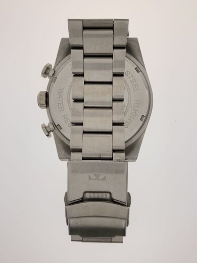 商品画像：クォーツ腕時計/アナログ/ステンレス/BLK/SLV/SS/TSM104TH 5