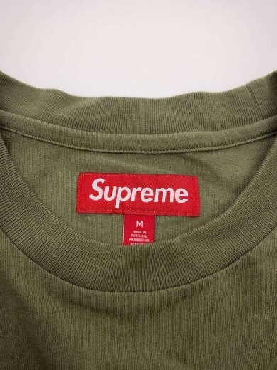 商品画像：Tシャツ/M/コットン/GRN/small box logo/オリーブ// 3