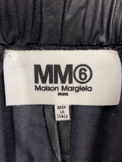 商品画像：ボトム/36/フェイクレザー/BLK/無地/フェイクレザーイージートラウザー 4