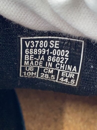 商品画像：ローカットスニーカー/28.5cm/BLK/スウェード 5