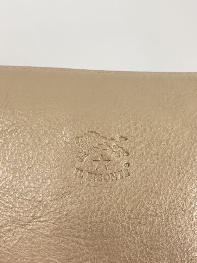 商品画像：ポーチ/レザー/BEG/無地 5