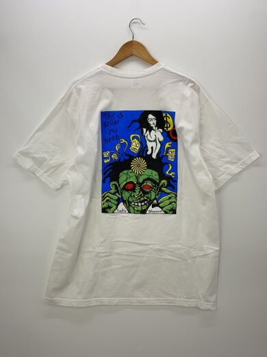 商品画像：Tシャツ/XL/コットン/WHT/プリント/Fuckin Blowout// 2