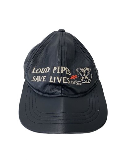商品画像：キャップ/FREE/レザー/BLK/メンズ/LOUD PIPES SAVE LIVES 1