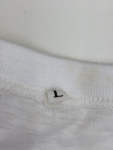 商品画像：Tシャツ/L/コットン/WHT/ちびまる子ちゃん/90s/vintage/シングルステッチ 3