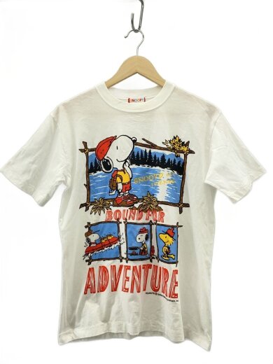 商品画像：Tシャツ/M/コットン/WHT/90s/vintage/デットストック/シングルステッチ 1