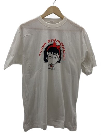 商品画像：Tシャツ/L/コットン/WHT/ちびまる子ちゃん/90s/vintage// 1