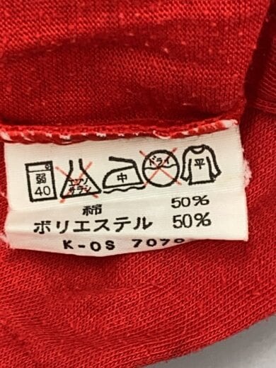商品画像：Tシャツ/M/コットン/RED/80s/リンガーT/SPORT GOOFY/日本製// 4