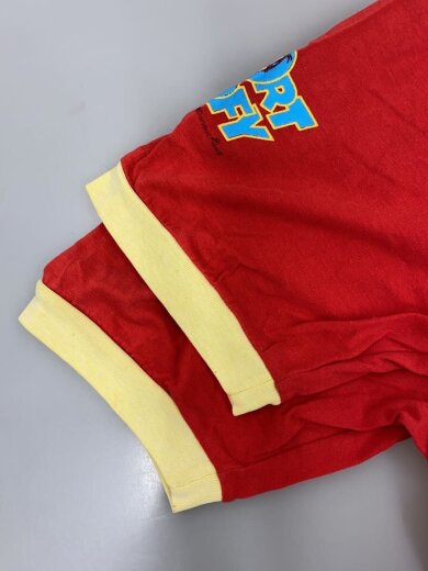 商品画像：Tシャツ/M/コットン/RED/80s/リンガーT/SPORT GOOFY/日本製// 5