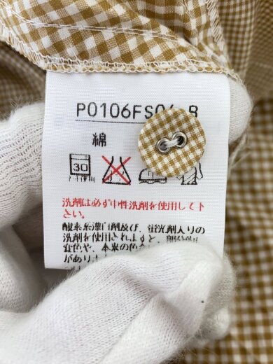 商品画像：スカート/--/コットン/BEG/チェック/p0106fs04/切替/ティアード// 5