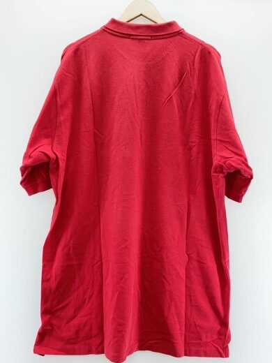 商品画像：ポロシャツ/XXL/コットン/RED 2