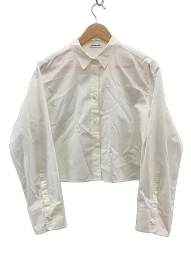 商品画像：長袖シャツ/--/コットン/WHT/無地/CY20 1