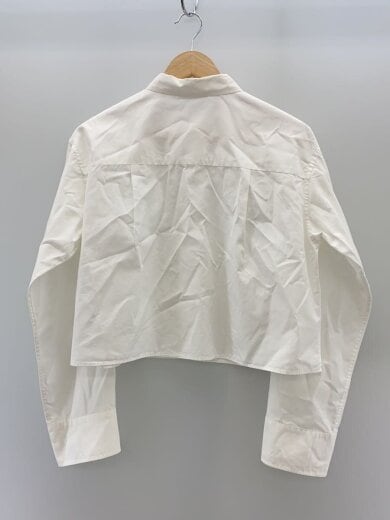 商品画像：長袖シャツ/--/コットン/WHT/無地/CY20 2