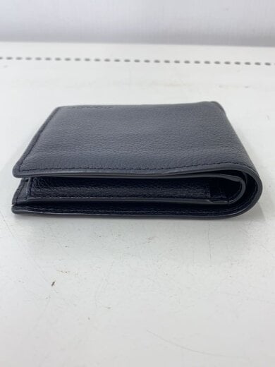 商品画像：2つ折り財布/レザー/BLK/無地/メンズ/G2430 6