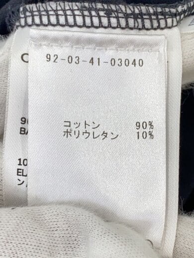 商品画像：Tシャツ/2/コットン/BLK/92-03-41-03040 4