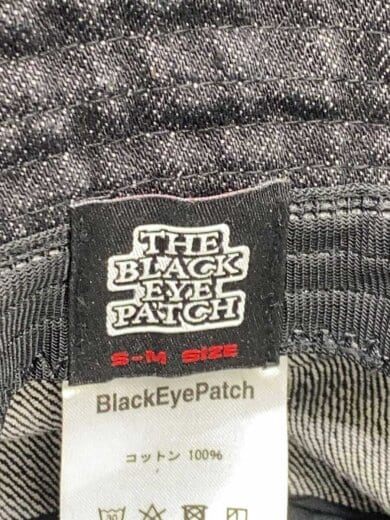 商品画像：PATCHED DENIM BUCKET HAT/バケットハット/S/コットン/BLK/メンズ 5