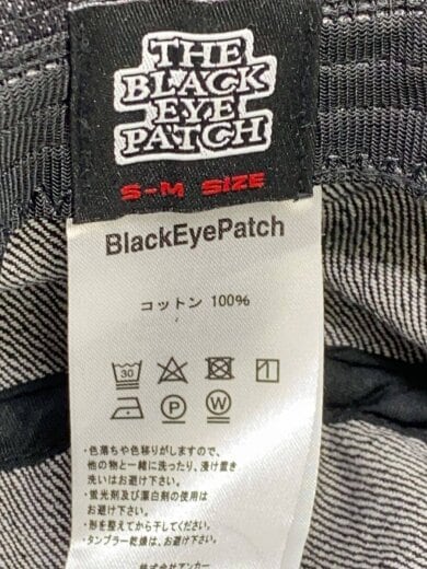 商品画像：PATCHED DENIM BUCKET HAT/バケットハット/S/コットン/BLK/メンズ 6