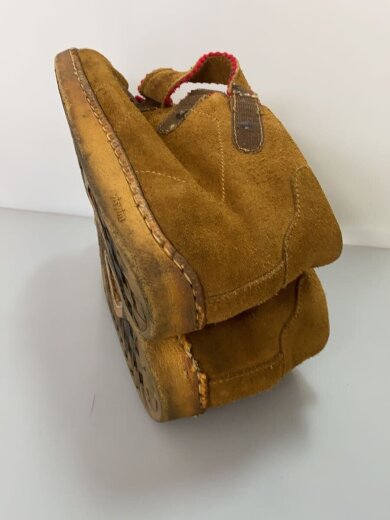 商品画像：ベルクロハイカットスニーカー/US9/BRW/スウェード 4