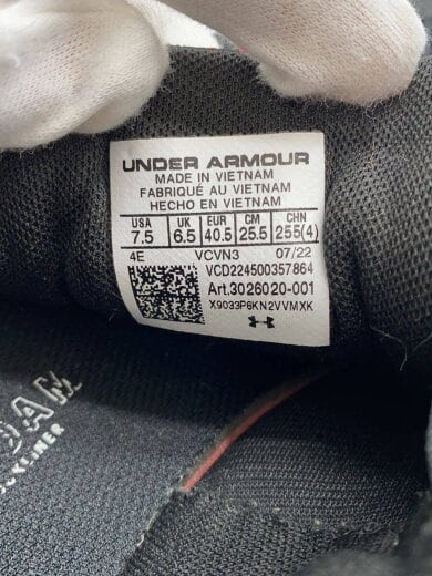 商品画像：ローカットスニーカー/25.5cm/BLK/3026020-001 5