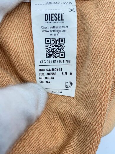 商品画像：S-ALMON-E1/スウェット/M/コットン/A06550 4