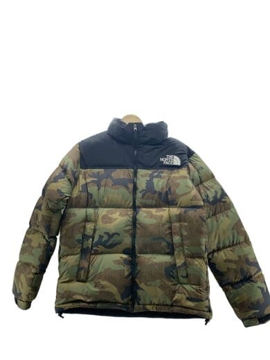 商品画像：NOVELTY NUPTSE JACKET/ダウンジャケット/L/ナイロン/KHK/カモフラ/ND92235 1