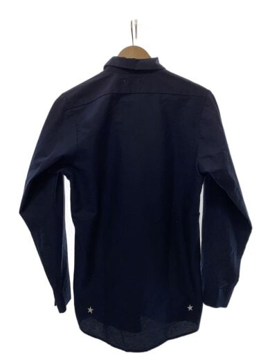 商品画像：長袖シャツ/コットン/NVY 2