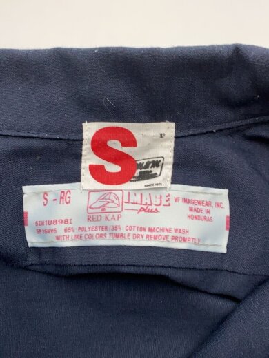 商品画像：長袖シャツ/コットン/NVY 3