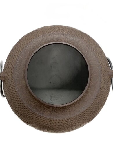 商品画像：田口釜/松鶴霰地紋/茶釜// 6