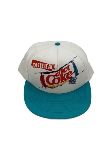 商品画像：90s/USA製/ダイエットコークメッシュキャップ/FREE/コットン// 1