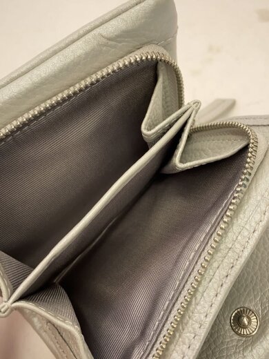 商品画像：2つ折り財布/レザー/SLV/レディース/EAZ5032214A0002 5