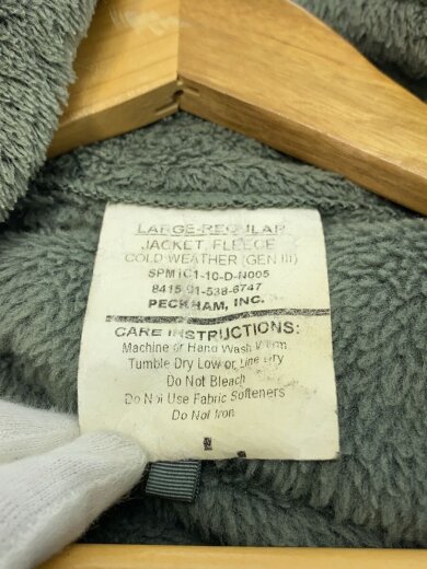 商品画像：フリースジャケット/L/ポリエステル/KHK 3