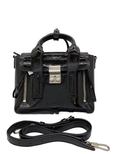 商品画像：ショルダーバッグ/PVC/BLK/無地/AP16-0226PSK 1