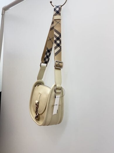 商品画像：ショルダーバッグ/レザー/クリーム/ITBES113CAL 2