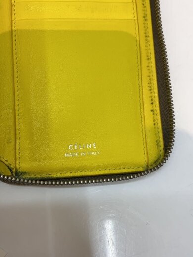 商品画像：少々汚れ、使用感有り/財布/レザー/グレー/無地/レディース 3