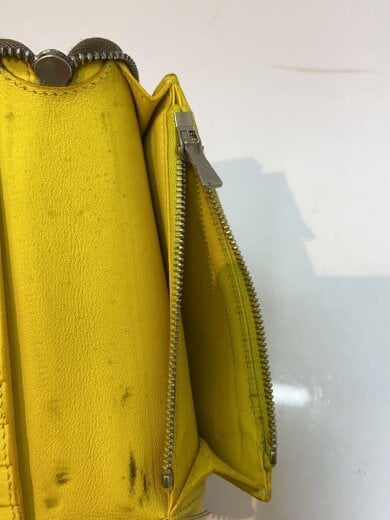 商品画像：少々汚れ、使用感有り/財布/レザー/グレー/無地/レディース 5