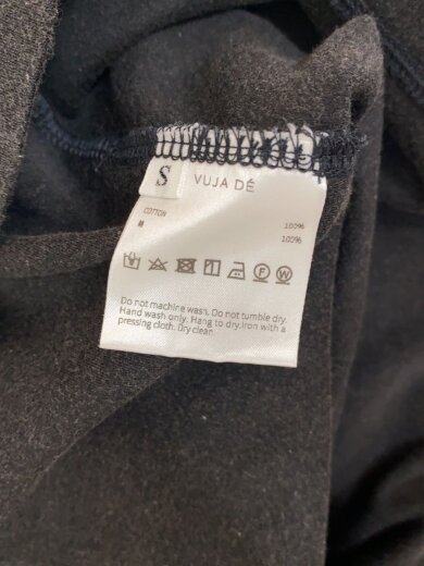 商品画像：Tシャツ/S/コットン/ブラック 4