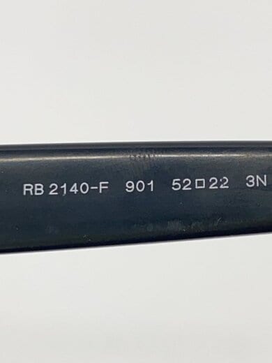 商品画像：サングラス/プラスチック/BLK/BLK/メンズ/RB 2140-F 5