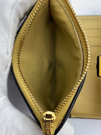 商品画像：3つ折り財布/レザー/BEG/無地/レディース 5