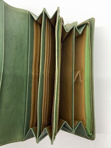 商品画像：長財布/--/GRN/アニマル/レディース/0030191 4